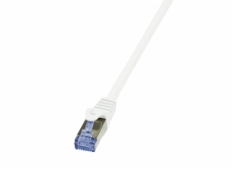 LOGILINK CQ4071S LOGILINK - Cat.6A Patch cable made from Cat.7 raw cable, white, 5m