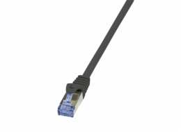 LOGILINK CQ4083S LOGILINK - Cat.6A Patch cable made from Cat.7 raw cable, black, 7,5m