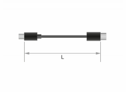 Delock - Kabel adaptéru - jeden spoj - HDMI s piny (male) do DVI-D s piny (male) - 3 m - trojnásobně stíněný - černá - křídlové šrouby