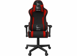 GEMBIRD Gaming chair SCORPION black/red mesh