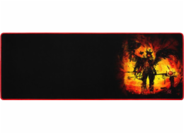 Herní podložka pod myš Warrior 820 x 300 x 3 mm