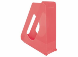 NOBO Stojan na časopisy Esselte Colour Breeze, korálová