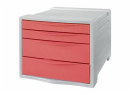 NOBO Zásuvkový box Esselte Colour Breeze, korálová