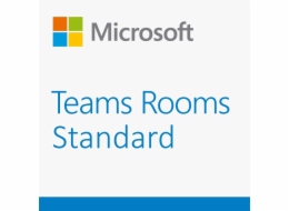 Elektronická licence: Microsoft CSP Microsoft Teams Rooms Standard předplatné 1 rok, vyúčtování ročně