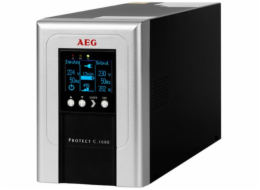 AEG UPS Protect C. 1000/ 1000VA/ 900W/ 230V/ Online UPS