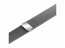 Apple Watch náhradní náramek 42mm Milánský tah Silver