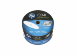 CD-R HP 700MB (80min) 52x Inkjet Printable 50-spindl Bulk