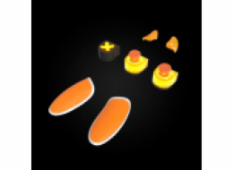Thrustmaster eSwap X LED Orange Crystal Pack, sada