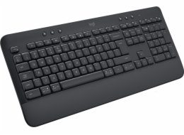 Logitech Signature K650 - Klávesnice - bezdrátový - Bluetooth 5.1 - QWERTY - US mezinárodní - grafit