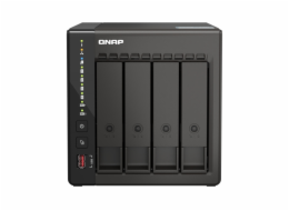 QNAP TS-453E-8G (4core 2,6GHz, 8GB RAM, 4x SATA, 2x M.2 NVMe slot, 2x HDMI 4K, 2x 2,5GbE, 4x USB)