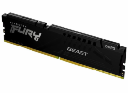 KINGSTON DIMM DDR5 16GB 5200MT/s CL36 FURY Beast Černá EXPO