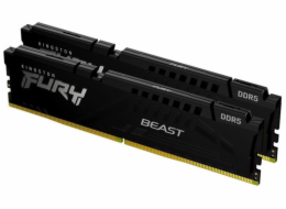 KINGSTON DIMM DDR5 32GB (Kit of 2) 5600MT/s CL36 FURY Beast Černá EXPO