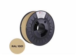 C-TECH Tisková struna (filament) PREMIUM LINE, PETG, béžová, RAL1001, 1,75mm, 1kg