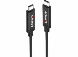 Aktivní kabel Lindy USB 3.2 Gen 2, zástrčka USB-C > zástrčka USB-C