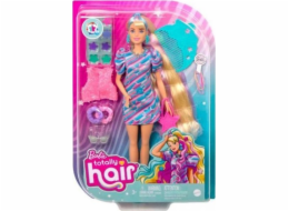 Barbie Totally Hair Puppe (blond) im Sternen-Print Kleid