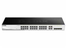 D-Link | Smart Managed Gigabit Switches | DGS-1210-24 | Managed L2 | Desktop/Rackmountable | 10/100 Mbps (RJ-45) ports quantity | 1 Gbps (RJ-45) ports quantity 24 | SFP ports quantity | PoE ports quan