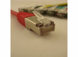 NETRACK BZPAT05FR patch cable RJ45 snagless boot Cat 5e FTP 0.5m red