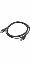 Akyga kabel USB A-A 1.8m/černá