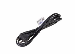 Akyga napájecí kabel 0.5m/250V/PVC/černá 