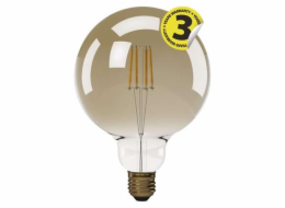 LED žárovka Vintage G125 4W E27 teplá bílá+