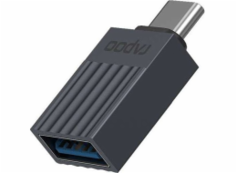 Rapoo USB-C Adapter grey USB-C to  USB-A