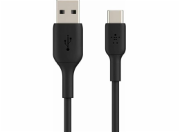 Belkin USB-C/USB-A Kabel      2m PVC, schwarz        CAB001bt2MBK