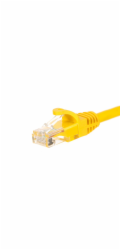 NETRACK BZPAT2UY patch cable RJ45 snagless boot Cat 5e UTP 2m yellow