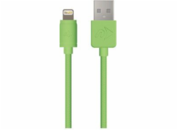 OWC NewerTech USB kabel Lightning USB 1,0m MFi kabel zelený (NWTCBLUSBL1MGN)