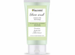 Nacomi Peeling na obličej proti akné s korundem a ricinovým olejem 75 ml