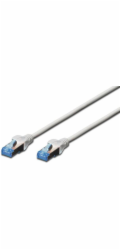 Digitus CAT 5e SF-UTP patch cable, PVC AWG 26/7, length 10 m, color grey