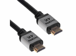 Akyga Kabel HDMI 2.0 (M), Full HD/4K 18Gbps, černý 1,5m