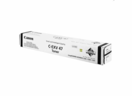Canon originální  TONER CEXV47 BLACK iR-ADV C350/C351/C250/C255/C355  19 000 stran A4 (5%)  - CHIPLESS