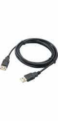 Akyga kabel USB AM-AF 3.0m /černá 