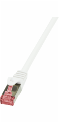 LOGILINK CQ2021S LOGILINK - Patch kabel Cat.6 S/FTP PIMF PrimeLine 0,5m bílý