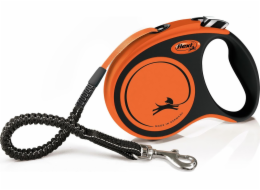 Flexi FLEXI XTREME S PÁSKA 5m ČERNÁ / ORANŽOVÁ 20kg