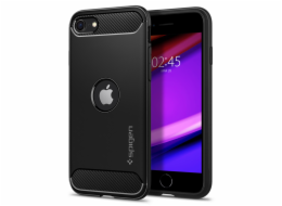 Ochranný kryt Spigen Rugged Armor pro Apple iPhone SE 2020 černý