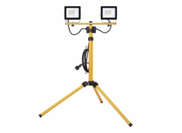 LED reflektor HOBBY SLIM, 2× 20,5W + trojnožka