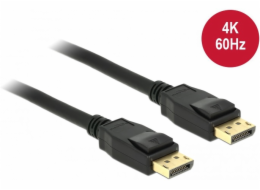 Delock - Kabel DisplayPort - DisplayPort (M) do DisplayPort (M) - DisplayPort 1.2a - 1.5 m - podporuje 4K - černá