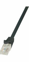 LOGILINK CP1023U LOGILINK - Patch kabel CAT 5e UTP 0,50m černý