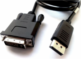 UNITEK Y-5118BA video cable adapter 1.8 m DisplayPort DVI Black