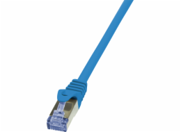 LOGILINK CQ3016S LOGILINK - Patch Cable Cat.6A 10G S/FTP PIMF PrimeLine modrý 0,25m