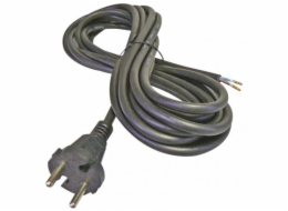 Kabel flexo guma 2x1,5mm, černá, 3m S03330