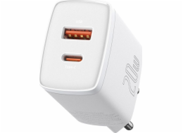 Baseus CCXJ-B02 Compact Quick Nabíječka USB/USB-C 20W White