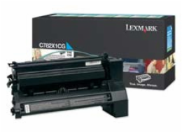 Lexmark - Extra vysoká výtěžnost - azurová - originální - kazeta s barvivem LCCP, LRP - pro Lexmark C782dn, C782dtn, C782n, X782e, X782e MFP, X782e Page Plus Solution