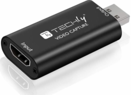 Techly USB - HDMI adaptér černý (I-USB-VIDEO-1080TY)