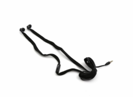 PLATINET FREESTYLE SHOELACE sluchátka s mikrofonem, černá