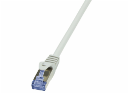 LOGILINK CQ3092S LOGILINK - Patch kabel Cat.6A 10G S/FTP PIMF PrimeLine 10m šedý