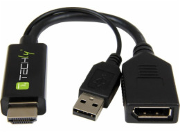 Techly DisplayPort - HDMI AV adaptér černý (ICOC HDMI-DP12A60)
