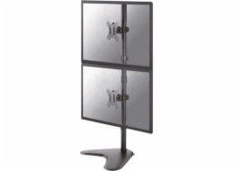Neomounts FPMA-D550DDV - Stojan - pro 2 LCD displeje - černá - velikost obrazovky: 10"-32" - stolní stojan, upevnitelné na stůl