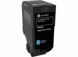 Lexmark CS725 Cyan High Yield Corporate Toner Cartridge - 12 000 stran